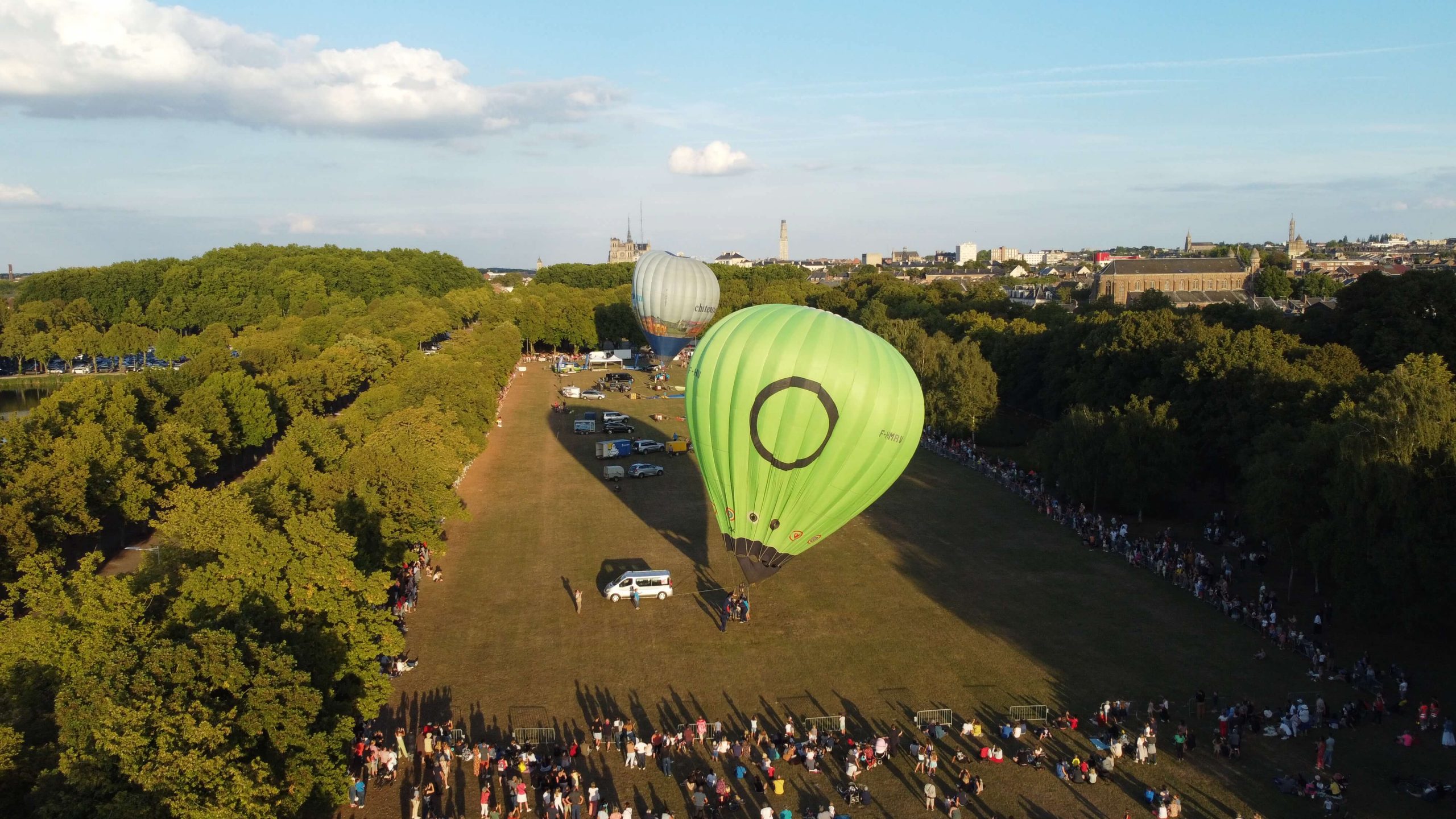 Heißluftballon,Picardie