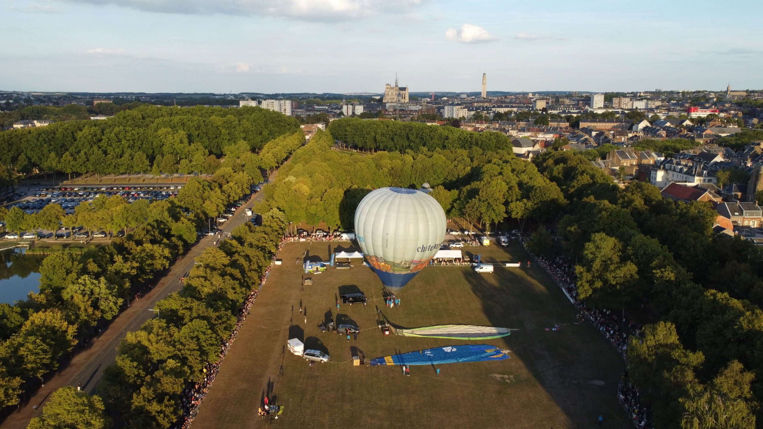luchtballon, picardie