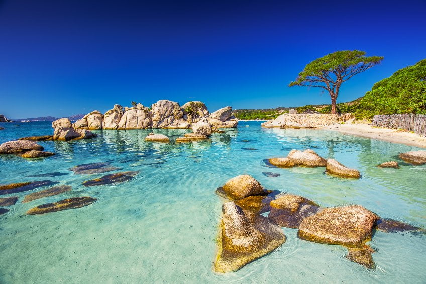 de mooiste stranden van Zuid-Corsica