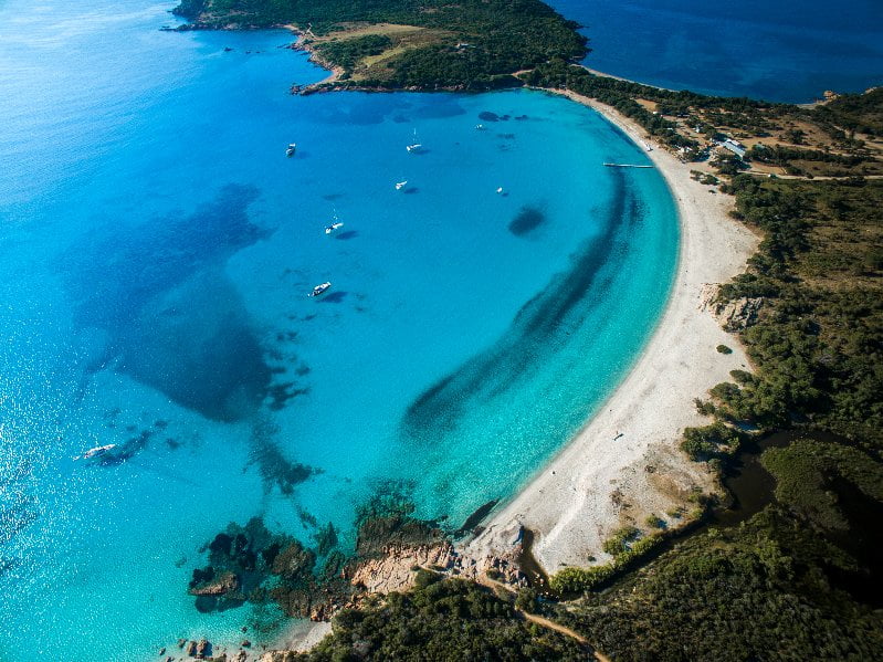 the most beautiful beaches of South Corsica