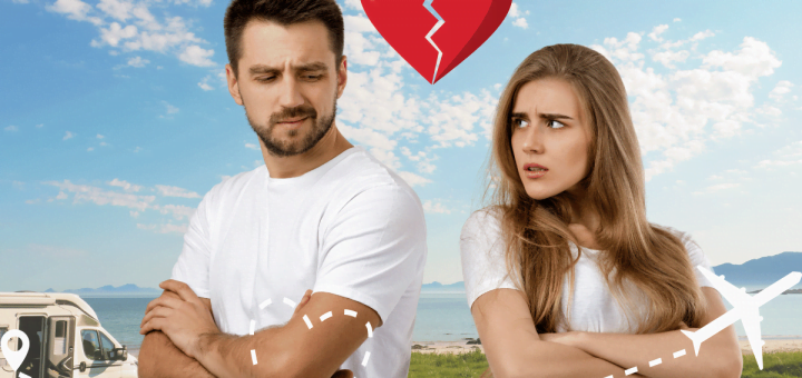 séparation couple vacances