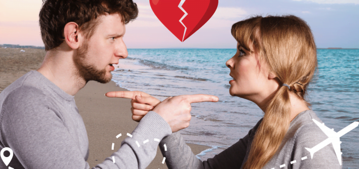 largué après 9 heures d'avion