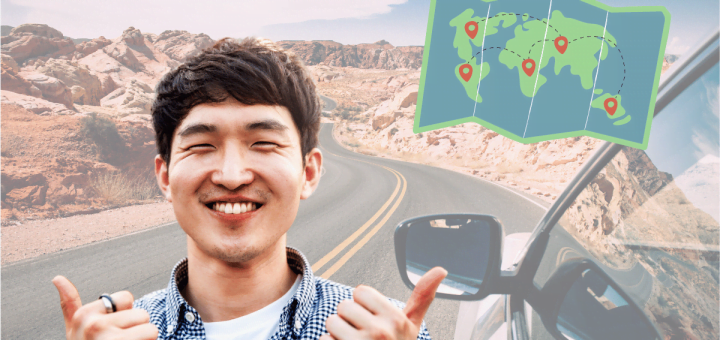 de langste roadtrip ter wereld naar korea