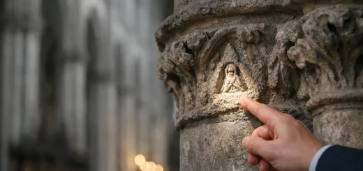 Cathédrale d'Amiens: main éclairant un secret architectural, un des 8 que les guides ne racontent.