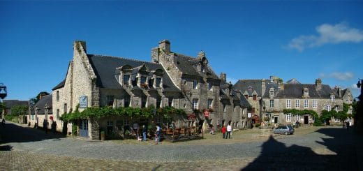 Locronan, le village breton dans le Finistère